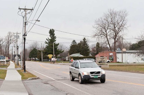 Warners Corner Sidewalk