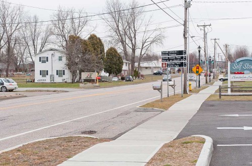 Warners Corner Sidewalk