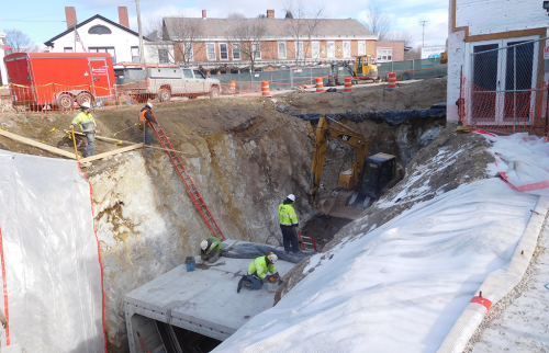 Brandon Overflow Culvert Construction